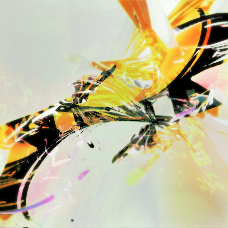 Linear Wind I, with blender and photoshop